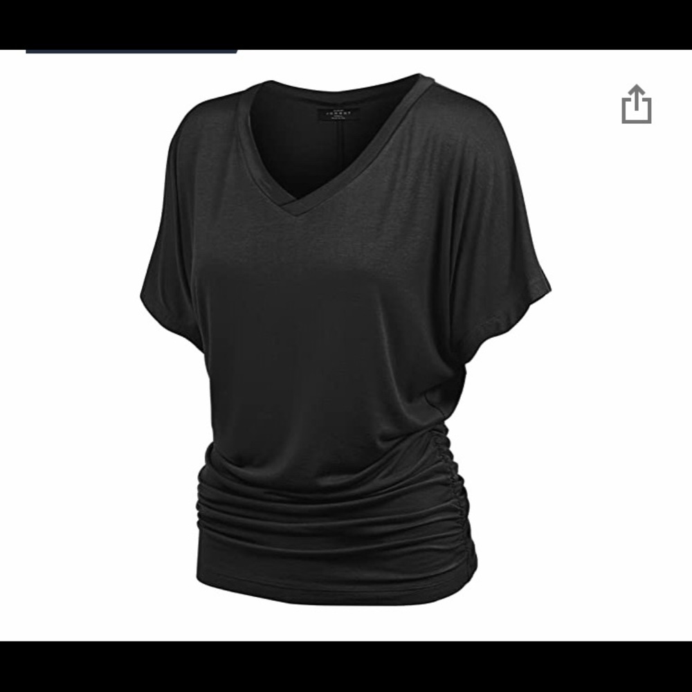 Black Short Sleeve Shirt XL